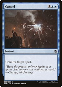 Cancel, Khans of Tarkir
