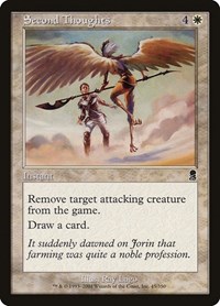 Second Thoughts, Odyssey