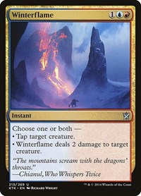 Winterflame, Khans of Tarkir