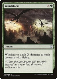 Windstorm, Khans of Tarkir