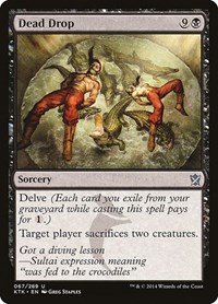 Dead Drop, Khans of Tarkir