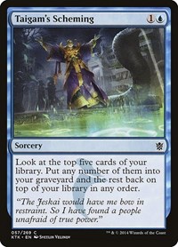 Taigam's Scheming, Khans of Tarkir