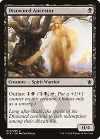 Disowned Ancestor, Khans of Tarkir