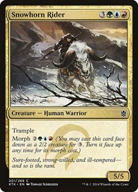 Snowhorn Rider, Khans of Tarkir