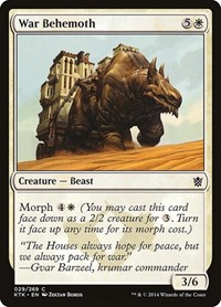 War Behemoth, Khans of Tarkir