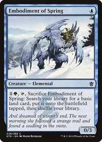 Embodiment of Spring, Khans of Tarkir