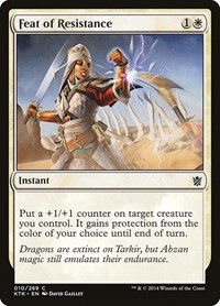 Feat of Resistance, Khans of Tarkir