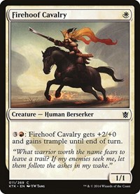 Firehoof Cavalry, Khans of Tarkir
