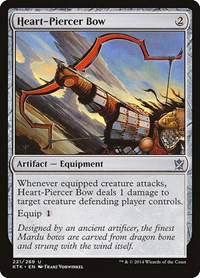 Heart-Piercer Bow, Khans of Tarkir