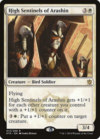 High Sentinels of Arashin, Khans of Tarkir