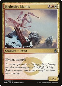 Highspire Mantis, Khans of Tarkir