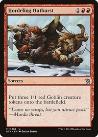 Hordeling Outburst, Khans of Tarkir