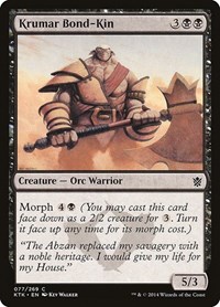 Krumar Bond-Kin, Khans of Tarkir