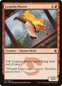 Leaping Master, Khans of Tarkir