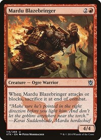 Mardu Blazebringer, Khans of Tarkir