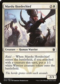 Mardu Hordechief, Khans of Tarkir