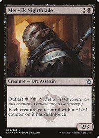 Mer-Ek Nightblade, Khans of Tarkir