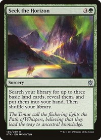 Seek the Horizon, Khans of Tarkir