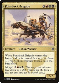 Ponyback Brigade, Khans of Tarkir