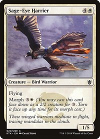 Sage-Eye Harrier, Khans of Tarkir