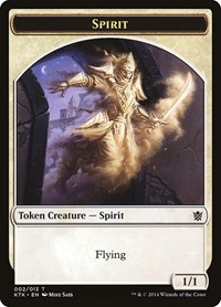 Spirit Token, Khans of Tarkir