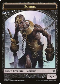 Zombie Token, Khans of Tarkir