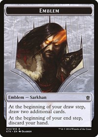 Emblem - Sarkhan, the Dragonspeaker, Khans of Tarkir