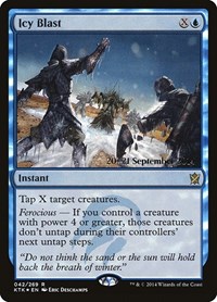 Icy Blast, Prerelease Cards