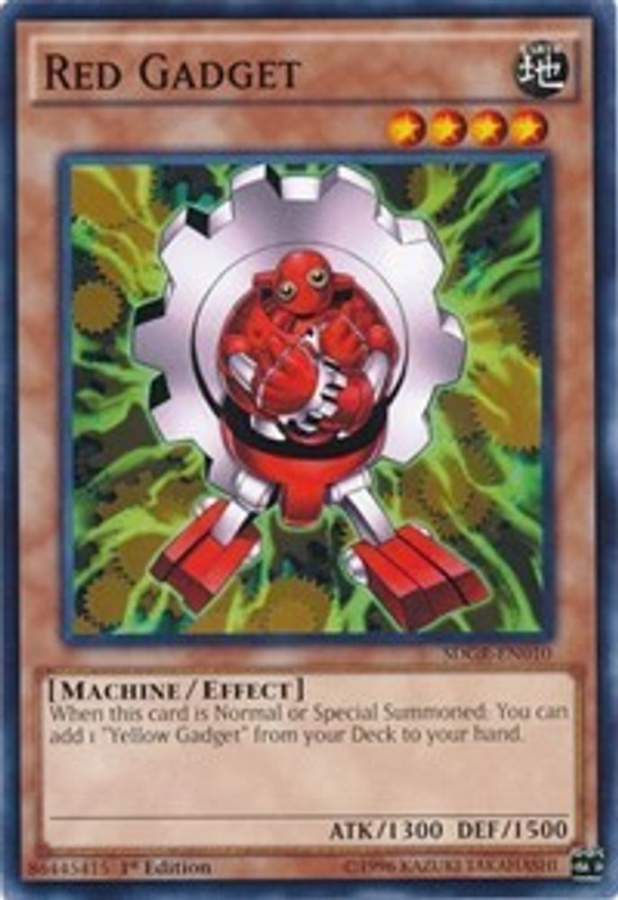 Red Gadget, 1st-edition, front
