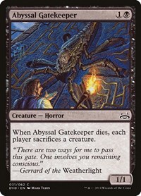 Abyssal Gatekeeper, Duel Decks: Anthology