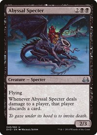 Abyssal Specter, Duel Decks: Anthology