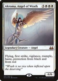 Akroma, Angel of Wrath, Duel Decks: Anthology