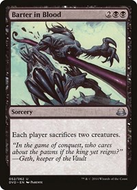 Barter in Blood, Duel Decks: Anthology