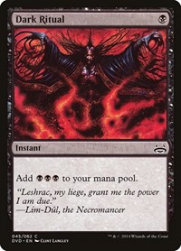 Dark Ritual, Duel Decks: Anthology