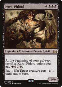 Kuro, Pitlord, Duel Decks: Anthology