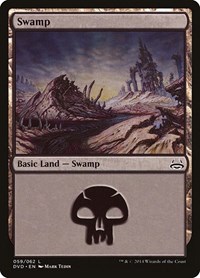 Swamp (059) (DVD), Duel Decks: Anthology