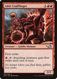 Akki Coalflinger, Duel Decks: Anthology
