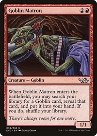 Goblin Matron, Duel Decks: Anthology