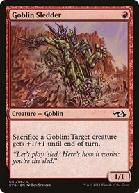 Goblin Sledder, Duel Decks: Anthology