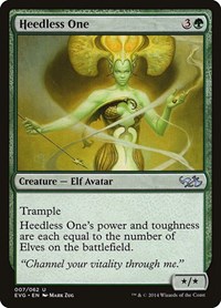 Heedless One, Duel Decks: Anthology