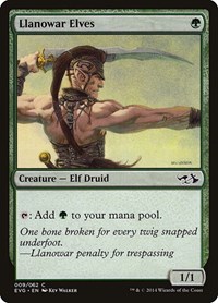 Llanowar Elves, Duel Decks: Anthology
