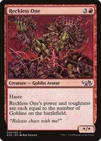 Reckless One, Duel Decks: Anthology