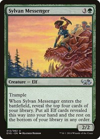 Sylvan Messenger, Duel Decks: Anthology