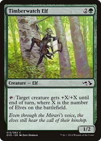 Timberwatch Elf, Duel Decks: Anthology