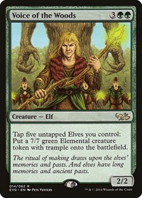Voice of the Woods, Duel Decks: Anthology