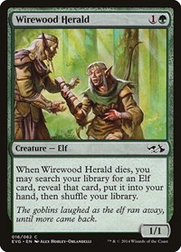 Wirewood Herald, Duel Decks: Anthology