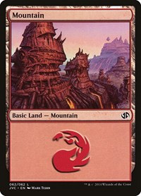 Mountain (062) (JVC), Duel Decks: Anthology