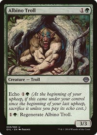 Albino Troll, Duel Decks: Anthology