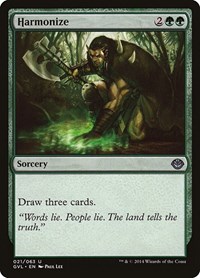 Harmonize (GVL), Duel Decks: Anthology