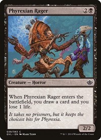 Phyrexian Rager, Duel Decks: Anthology